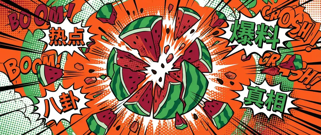 黄金背后电视剧 今日头瓜爆炸漫画横幅